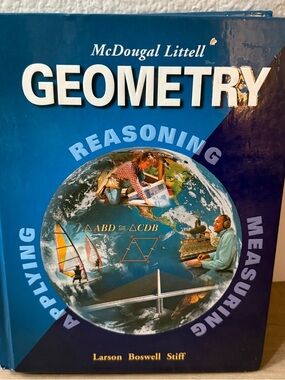 Geometry Grades 9-12 Mcdougal Littell High School Math Larson Boswell Stiff Book